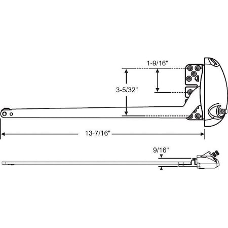Strybuc X Drive Casement Operator 36-510W-XD